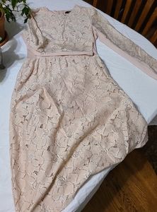 H&M Lace Midi Dress